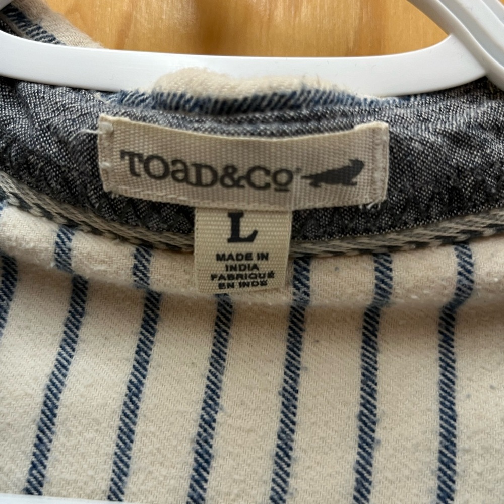 Striped Button-Up Shirt - Picture 2 of 5
